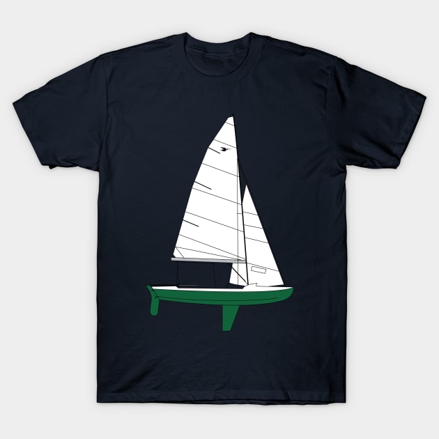 Snipe Sailboat T-Shirt by CHBB